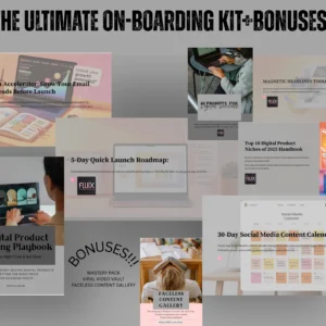 The Ultimate on boarding kit + Bonuses